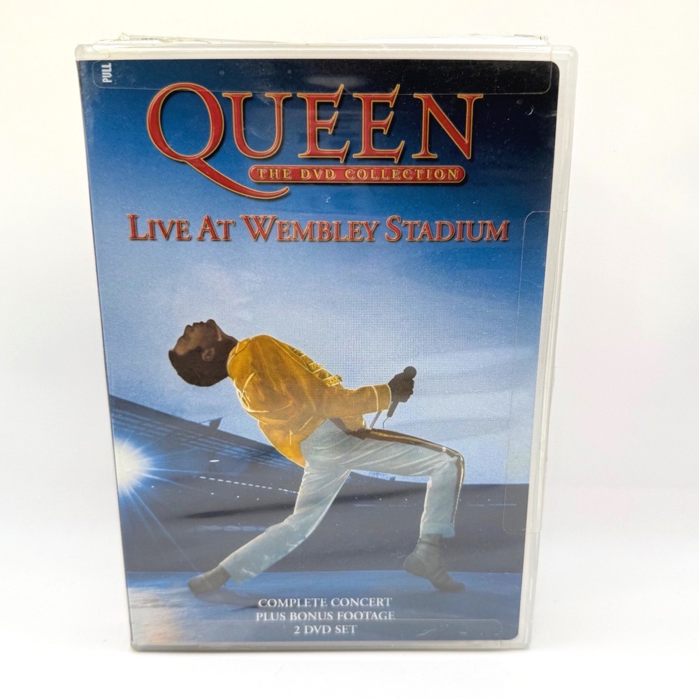 Queen Live at Wembley Stadium DVD Set 2003 Hollywood Records 2-Disc Concert